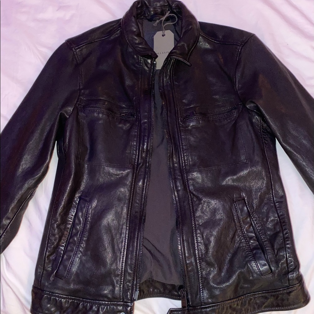 Allsaints leather jacket